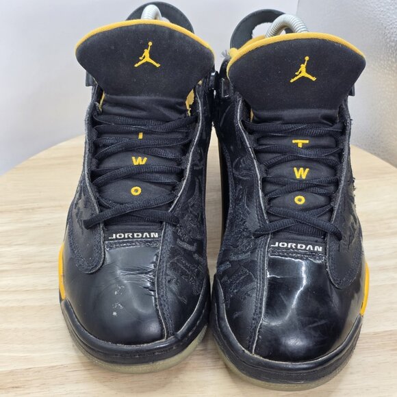 Womens Size 8 - Jordan Dub Zero Sneakers,Black/Taxi GS Size 6.5Y - Picture 4 of 10